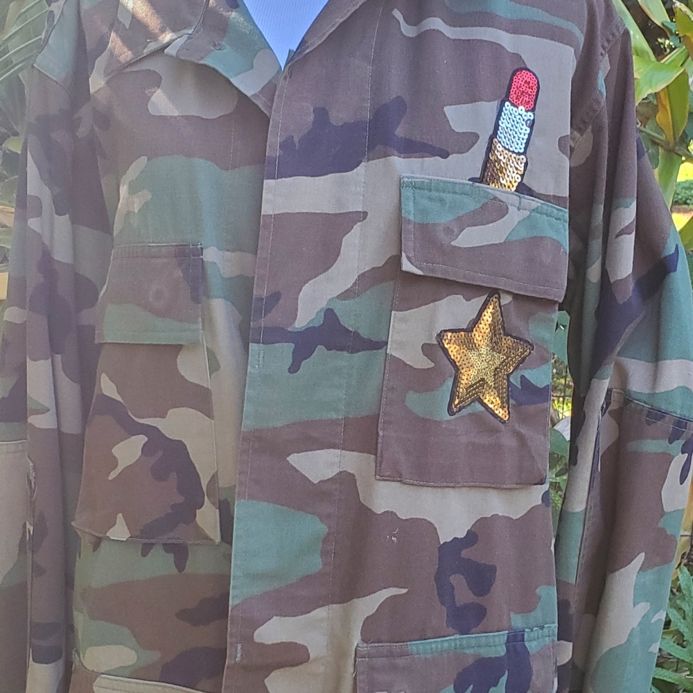 Boujee army jacket